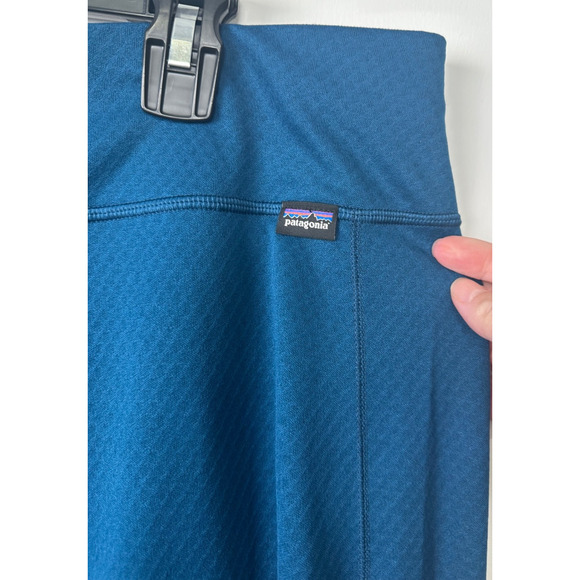 NEW Patagonia Capilene Bottoms pants Womens XL Blue Midweight Base layer $79 A32 - Picture 2 of 8